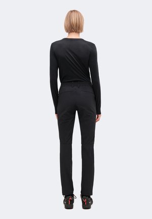 Fjällräven, ABISKO TRAIL TROUSERS - Панталони за открито - black