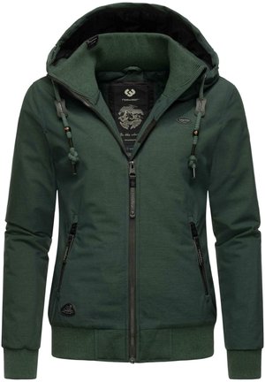 NUGGIE MELANGE - Talvitakki - dark green