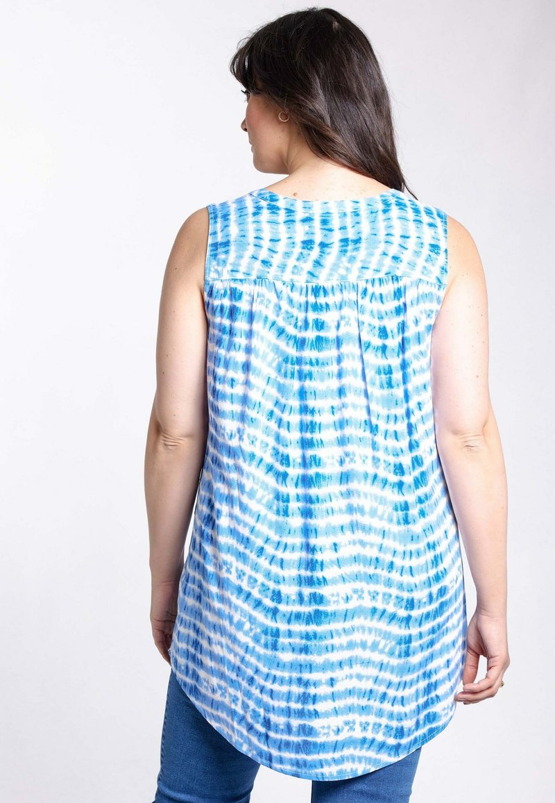Damen T-Shirts | MS Mode Bluse multi aqua-blue/blau - LO63490 Damen T-Shirts | MS Mode Bluse multi aqua-blue/blau - LO63490
