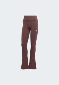adidas Originals ESSENTIALS FLARED - Legingi — bikses - shadow brown