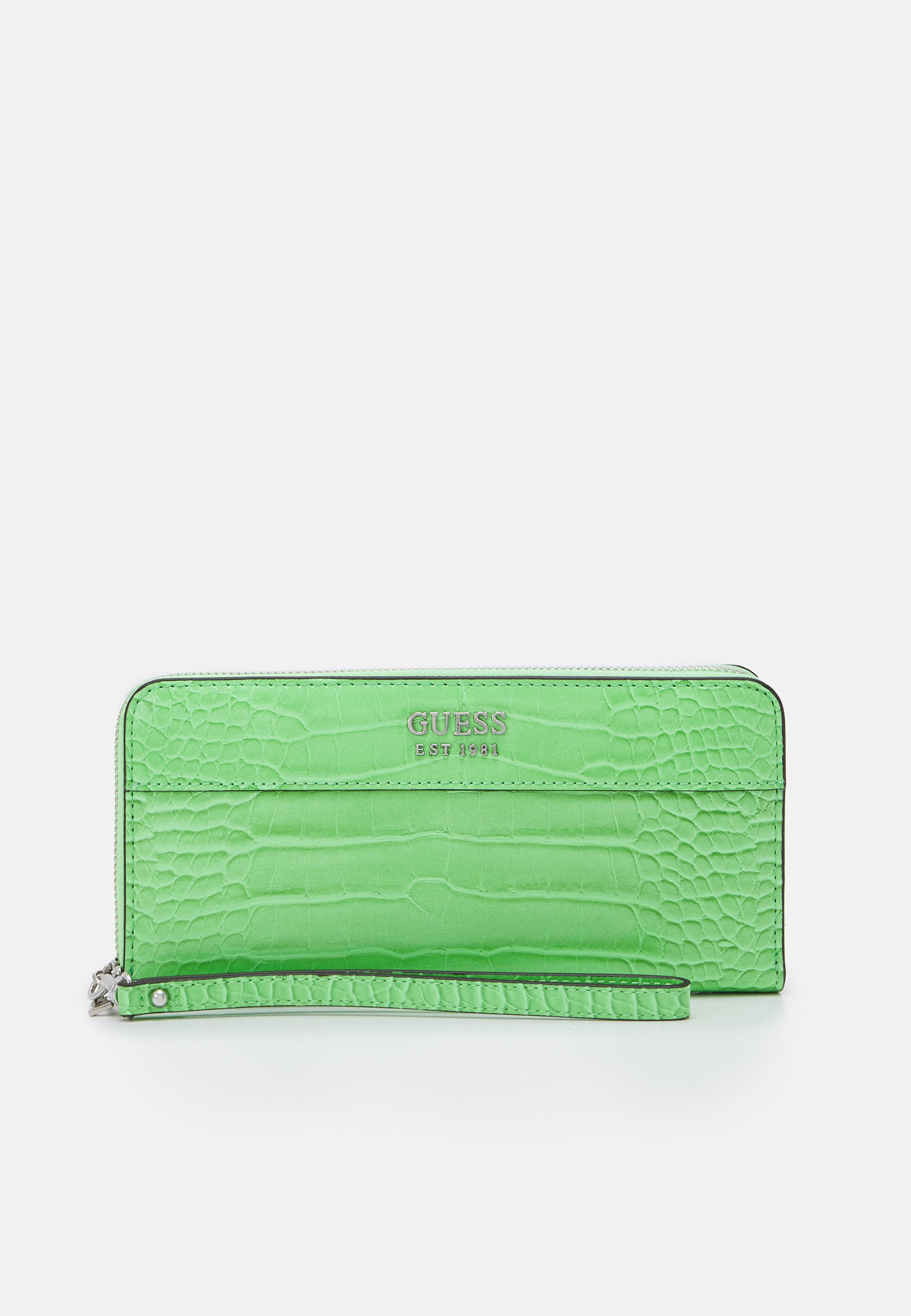 guess green wallet