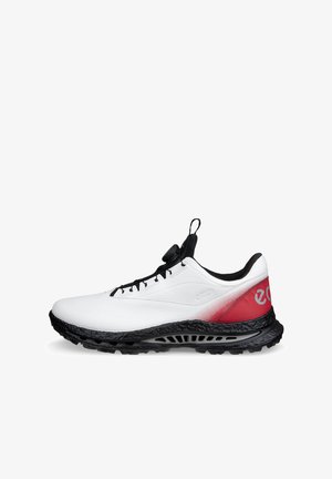 ECCO, ECCO M GOLF BIOM C5. - Tenisky - white chili red
