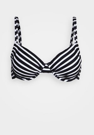 Venice Beach WIRE - Bikiniyläosa - black/white