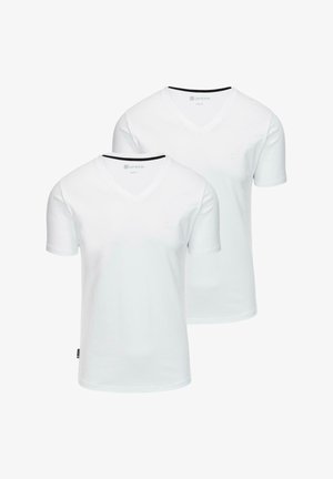 Ombre, PACK 2 - T-Shirt basic - white