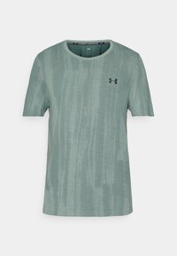VANISH SEAMLESS NOVELTY  - Potiskana majica - silica green/black