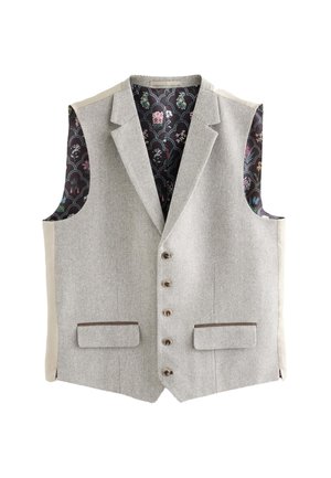 Next, REGULAR FIT TRIMMED TEXTURED  - Weste - neutral