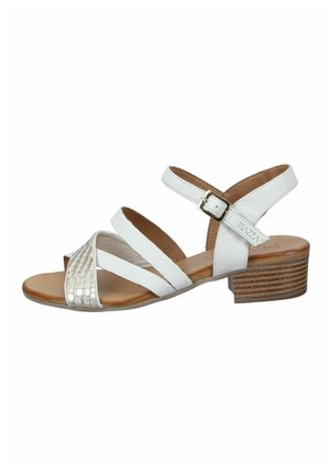Riemensandalette - weiß