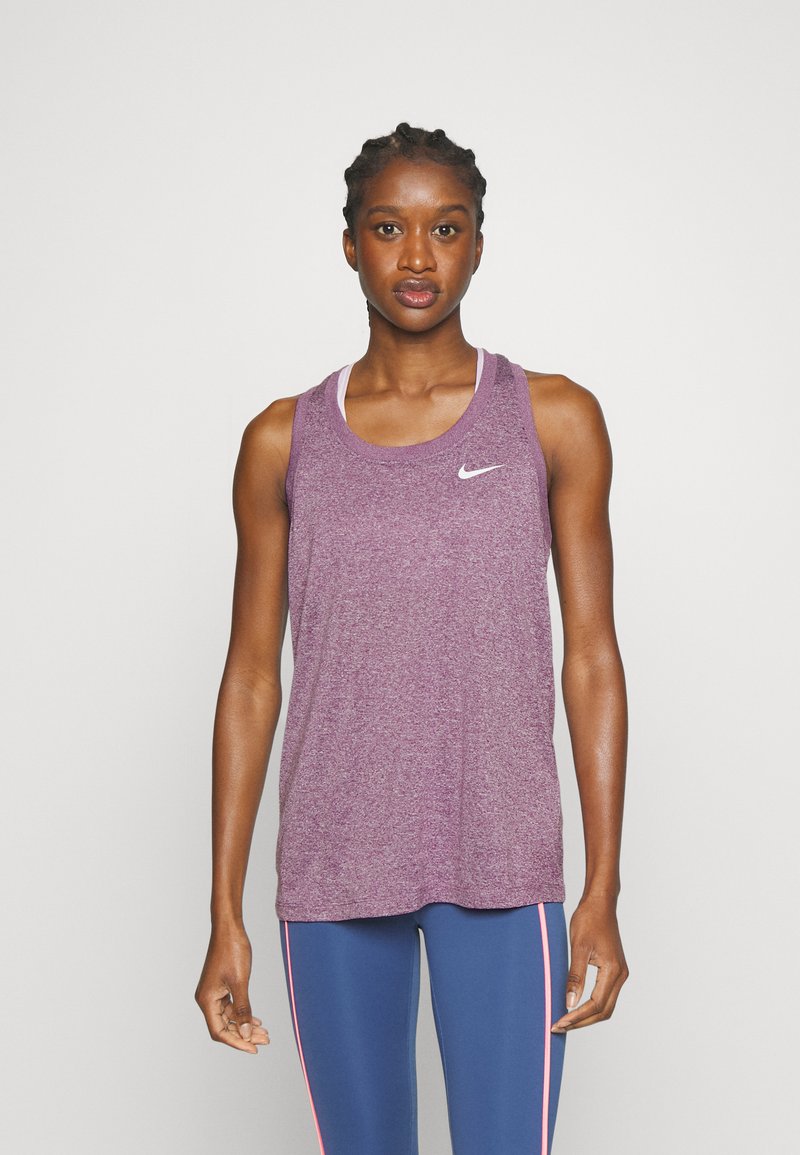 Nike Performance TANK - Top - viotech/white