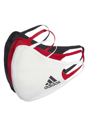 Community mask - multicolor black white power red