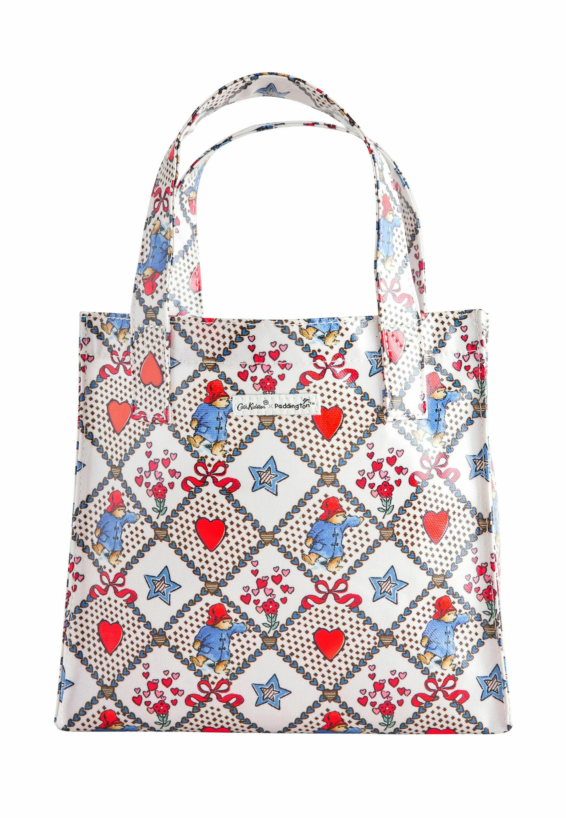 Cath Kidston PADDINGTON CHECK SMALL BOOK - Handbag - ecru