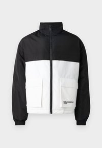 BLOCKED PADDED JACKET - Vinterjakker - black/white