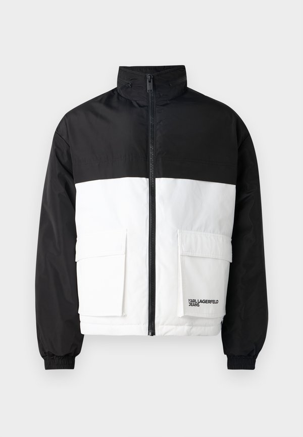 BLOCKED PADDED JACKET - Winter jacket4