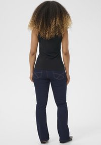 Cream RIBBA STUDS - Linne - pitch black
