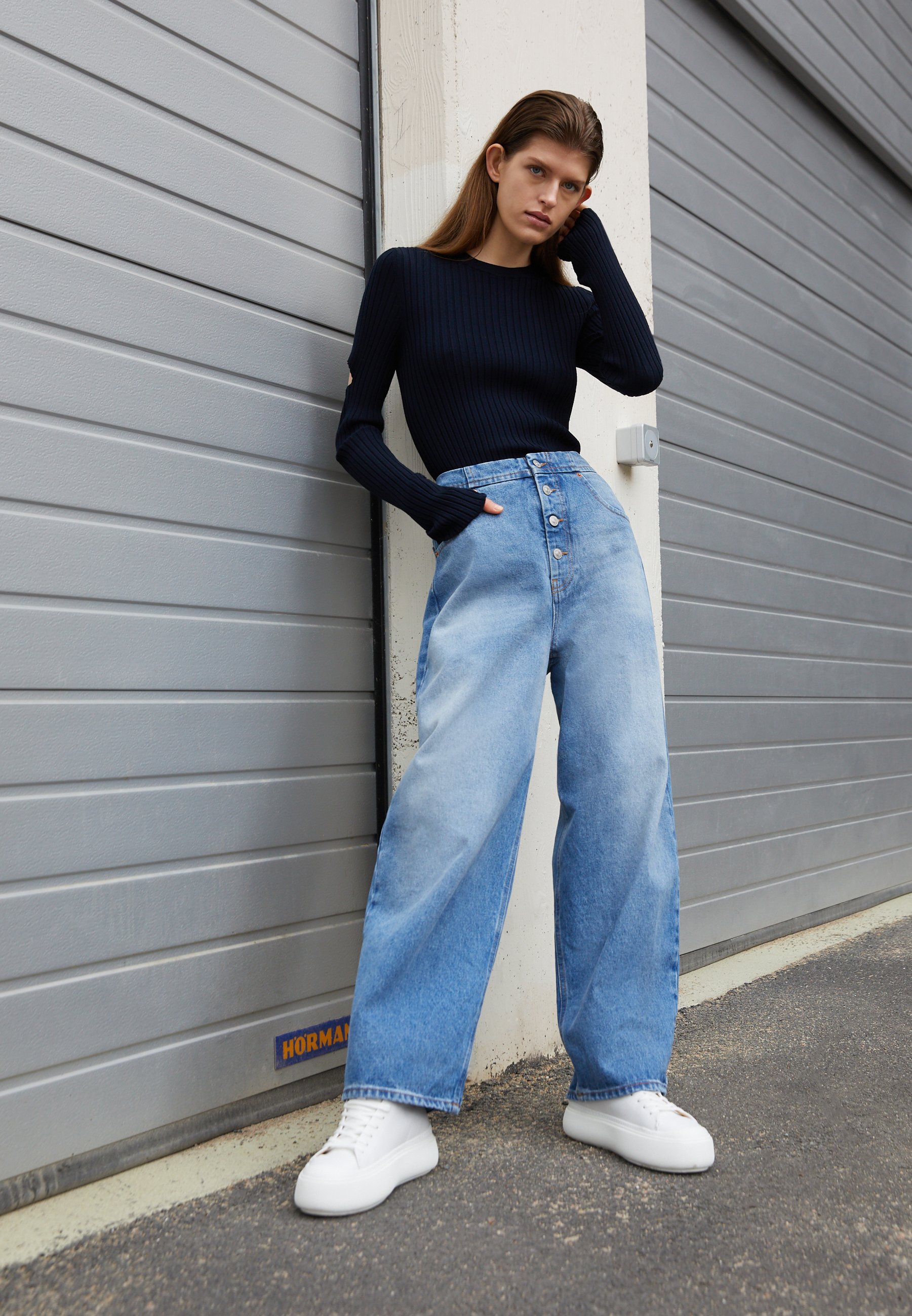 MM6 Maison Margiela Blue Vintage Wash Jeans