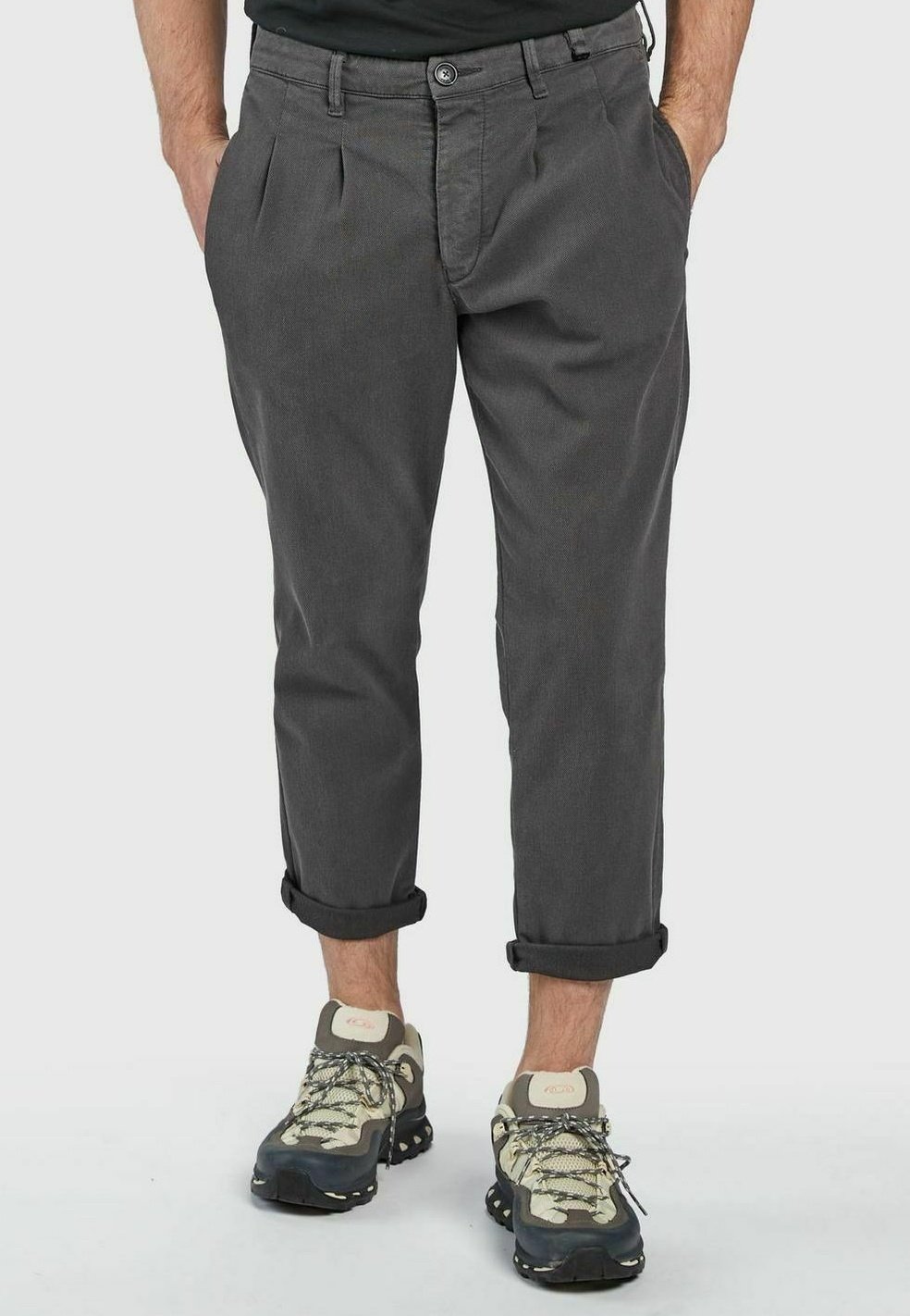 Gabba FIRENZE K4701 - Chinos - dark grey/grey - Zalando Gabba FIRENZE K4701 - Chinos - dark grey/grey - Zalando