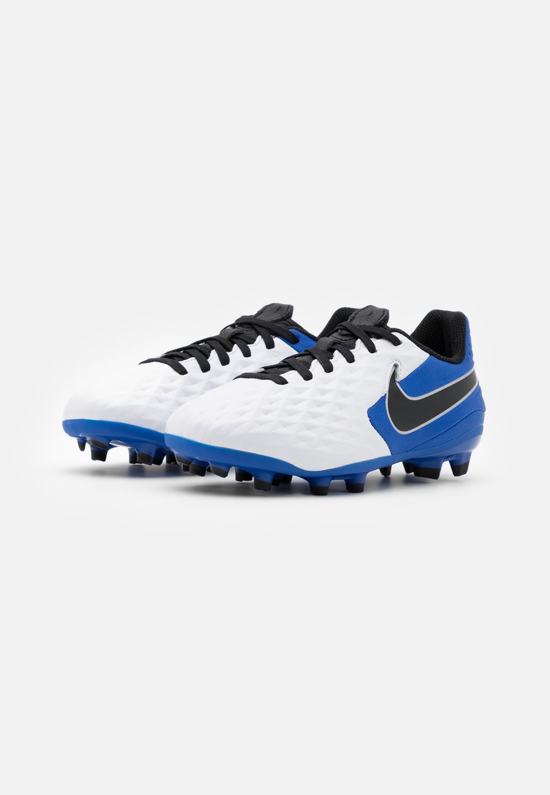 acampar Abrumar Inferir Nike Performance TIEMPO JR LEGEND 8 ACADEMY FG/MG UNISEX - Botas de fútbol con tacos - white/black/hyper royal/metallic silver - Zalando.es acampar Abrumar Inferir Nike Performance TIEMPO JR LEGEND 8 ACADEMY FG/MG UNISEX - Botas de fútbol con tacos - white/black/hyper royal/metallic silver - Zalando.es