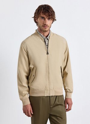 Calliope, CAPOSPALLA TINTA UNITA - Bomber Jacket - beige
