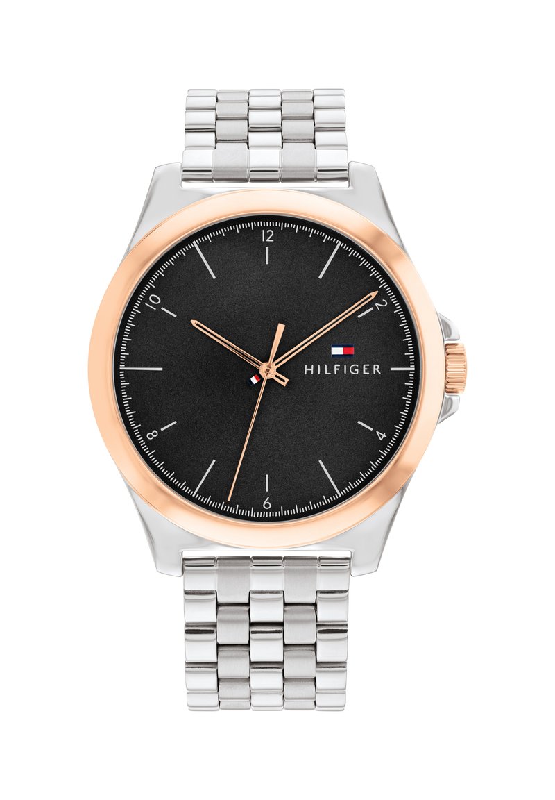 Tommy Hilfiger HERRENUHR CLASSIC - Uhr - silber roségold schwarz