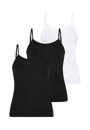3ER PACK - Undertrøjer - schwarz   weiß