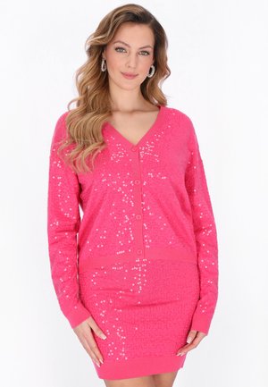 Cardigan - magenta
