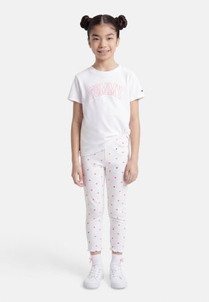 TEE UNISEX SET - Tights - white