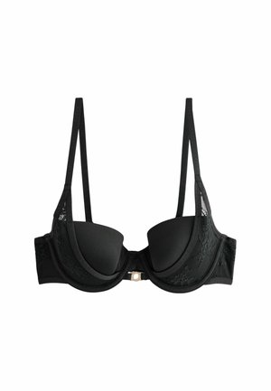 REGULAR FIT - HARDWARE PADDED  - Push up-bh - black