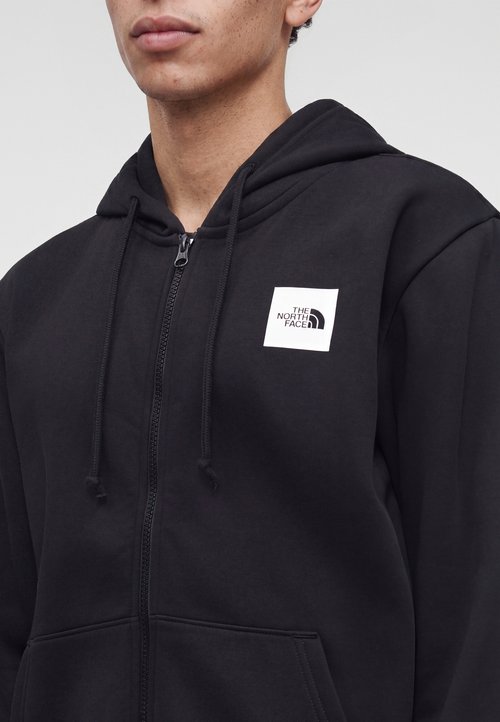 The North Face BOX HALF DOME REGULAR FULL ZIP HOODIE - Zip-up sweatshirt - black — photo 6