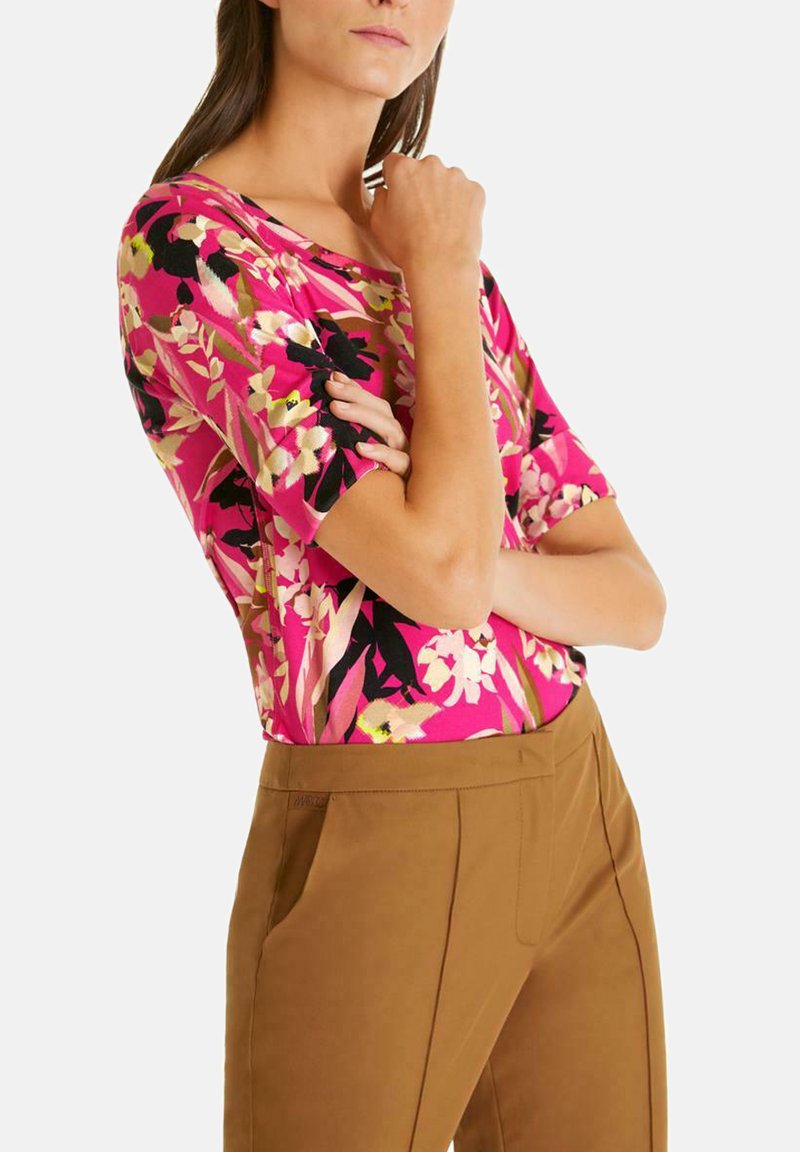 Damen Bekleidung | Marc Cain Bluse super pink/pink - EV41221 Damen Bekleidung | Marc Cain Bluse super pink/pink - EV41221