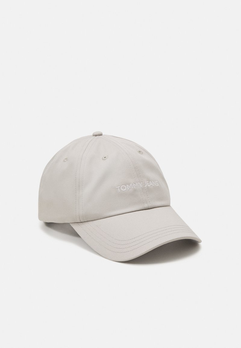 Tommy Jeans LINEAR LOGO UNISEX - Șapcă - silver grey