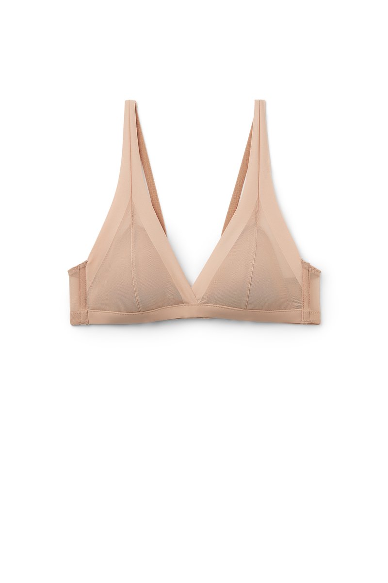 Tezenis HAVANA ESSENTIAL - Soutien-gorge triangle - Nude/nude - ZALANDO.FR