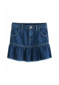 Next REGULAR FIT - Minigonna - denim dark wash