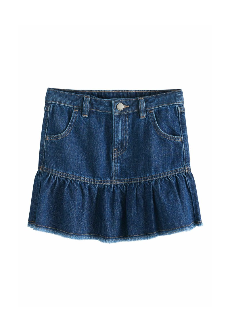 Next REGULAR FIT - Minigonna - denim dark wash