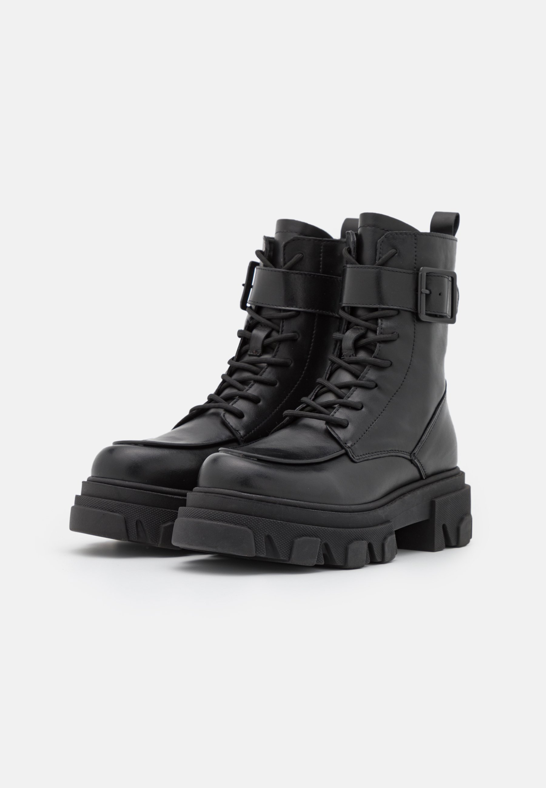 Alpe LIVERPOOL - Botines con cordones - black/negro - Zalando.es