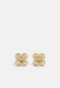 KIRA CLOVER STACKED STUD EARRING - Cercei - gold-coloured