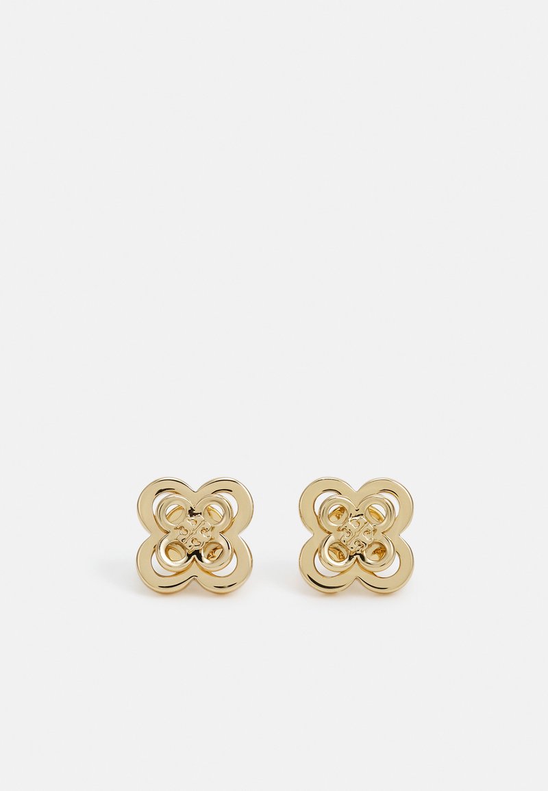 Tory Burch KIRA CLOVER STACKED STUD EARRING - Fülbevalók - gold-coloured