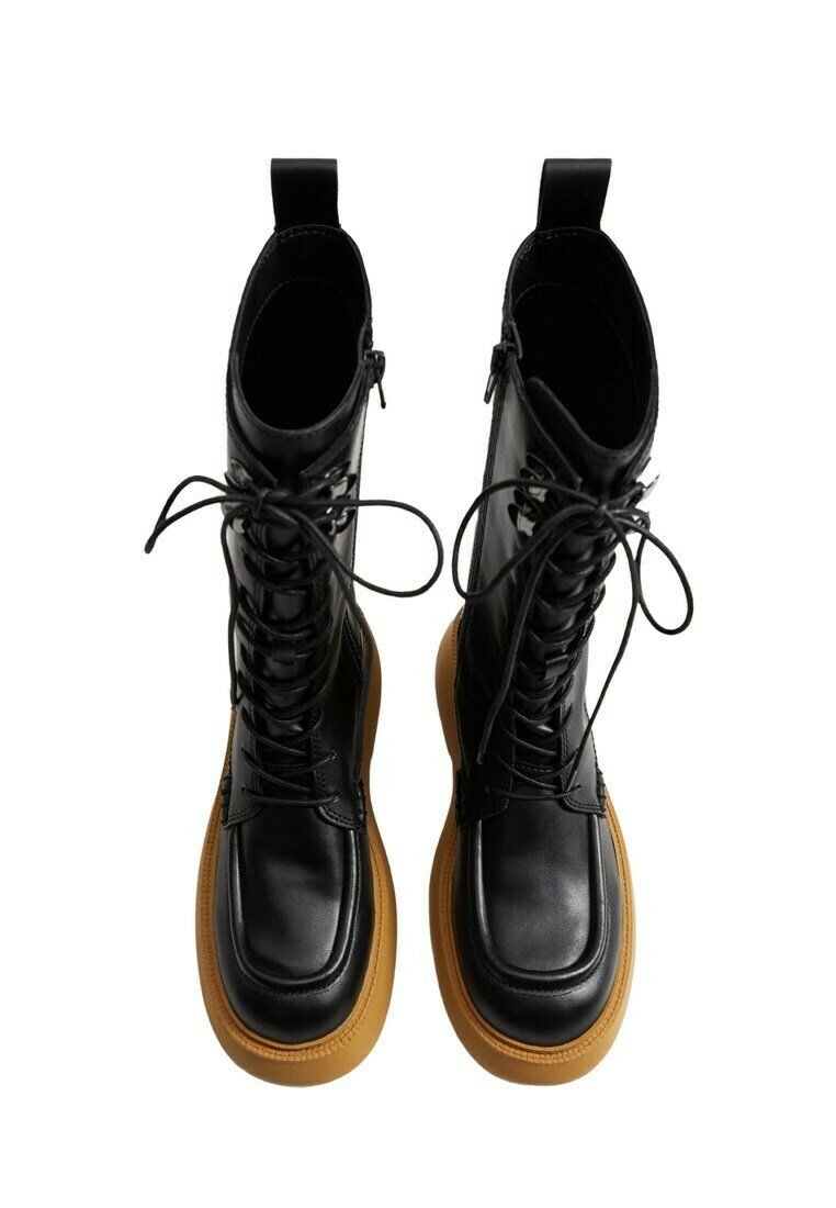 mango combat boots