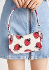 STRAWBERRY PRINTED - Käsilaukku - chalk/multi