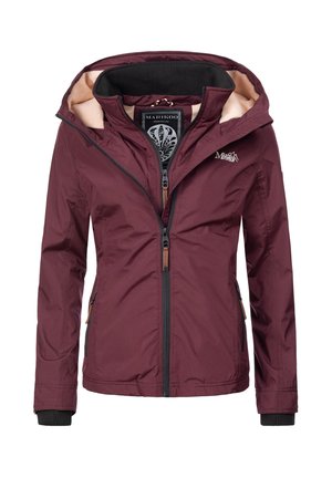 Marikoo OUTDOORJACKE ERDBEERE - Jachetă outdoor - weinrot