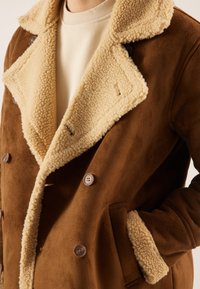 Pier One Cappotto invernale - cognac
