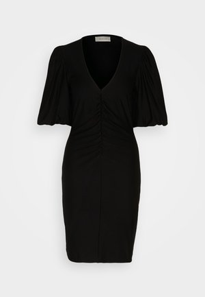 Gestuz RIFA BALLOON DRESS - Jersey dress - black