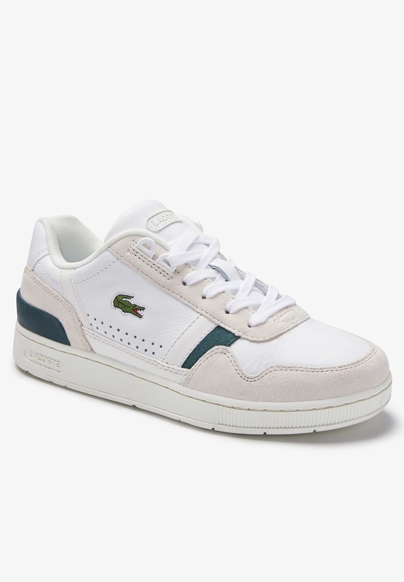 Damen Sneaker low | Lacoste T-CLIP 0120 3 SFA Sneaker low wht/dkgrn/offwhite - QT03767 Damen Sneaker low | Lacoste T-CLIP 0120 3 SFA Sneaker low wht/dkgrn/offwhite - QT03767