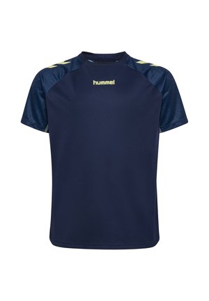Hummel, BLAZE 2.0 TRAINING  - Sports T-shirts - marine shadow lime