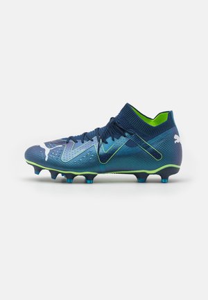 Puma FUTURE PRO FG/AG - Botines de fútbol para terreno firme - persian blue/white/pro green