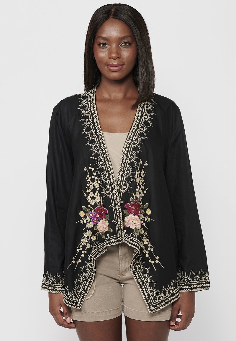 Koroshi LONG-SLEEVED - Ljetna jakna - black
