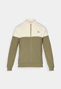TENNIS JACKET - Sweatjacke - olive/lapland