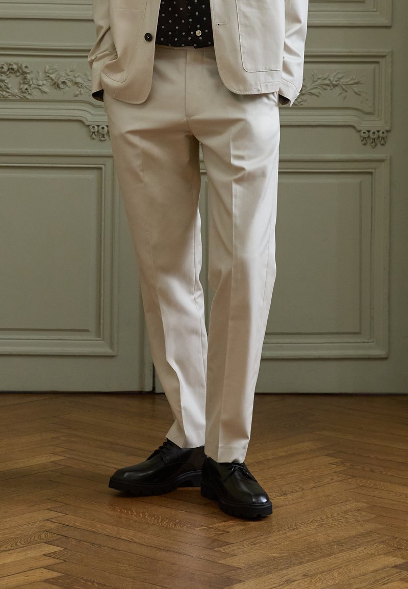 Selected Homme - Trousers - oatmeal, Enlarge
