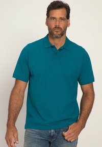 JP1880 GROSSE GRÖSSEN BIS 8XL KNOPFLEISTE - Polo - petrol