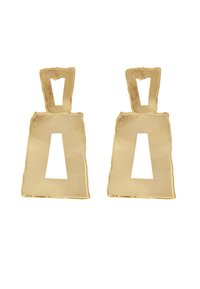SQUARE - Náušnice - gold-coloured