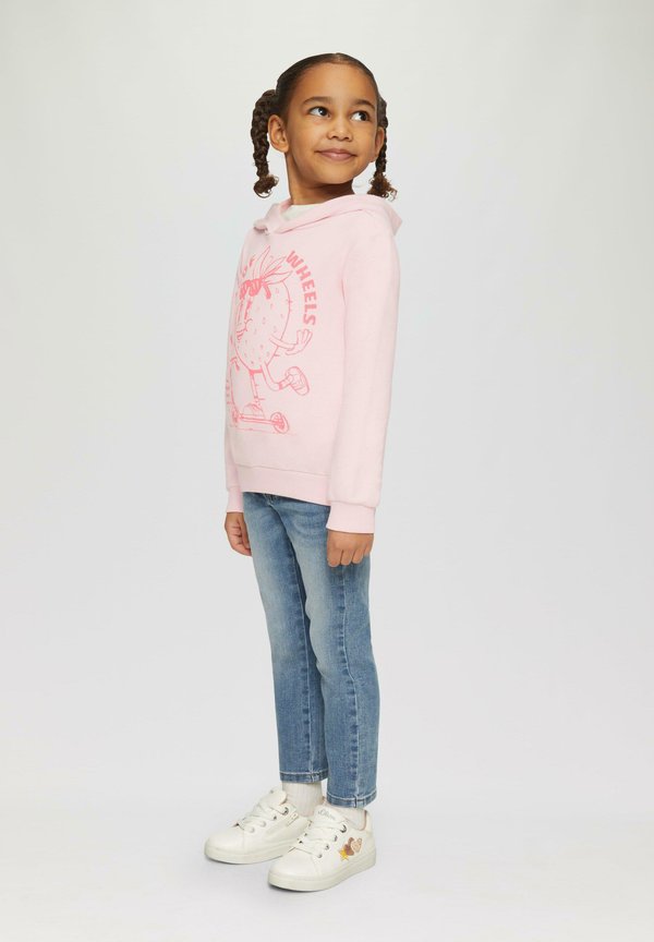 Kapuzenpullover - perlmuttrosa