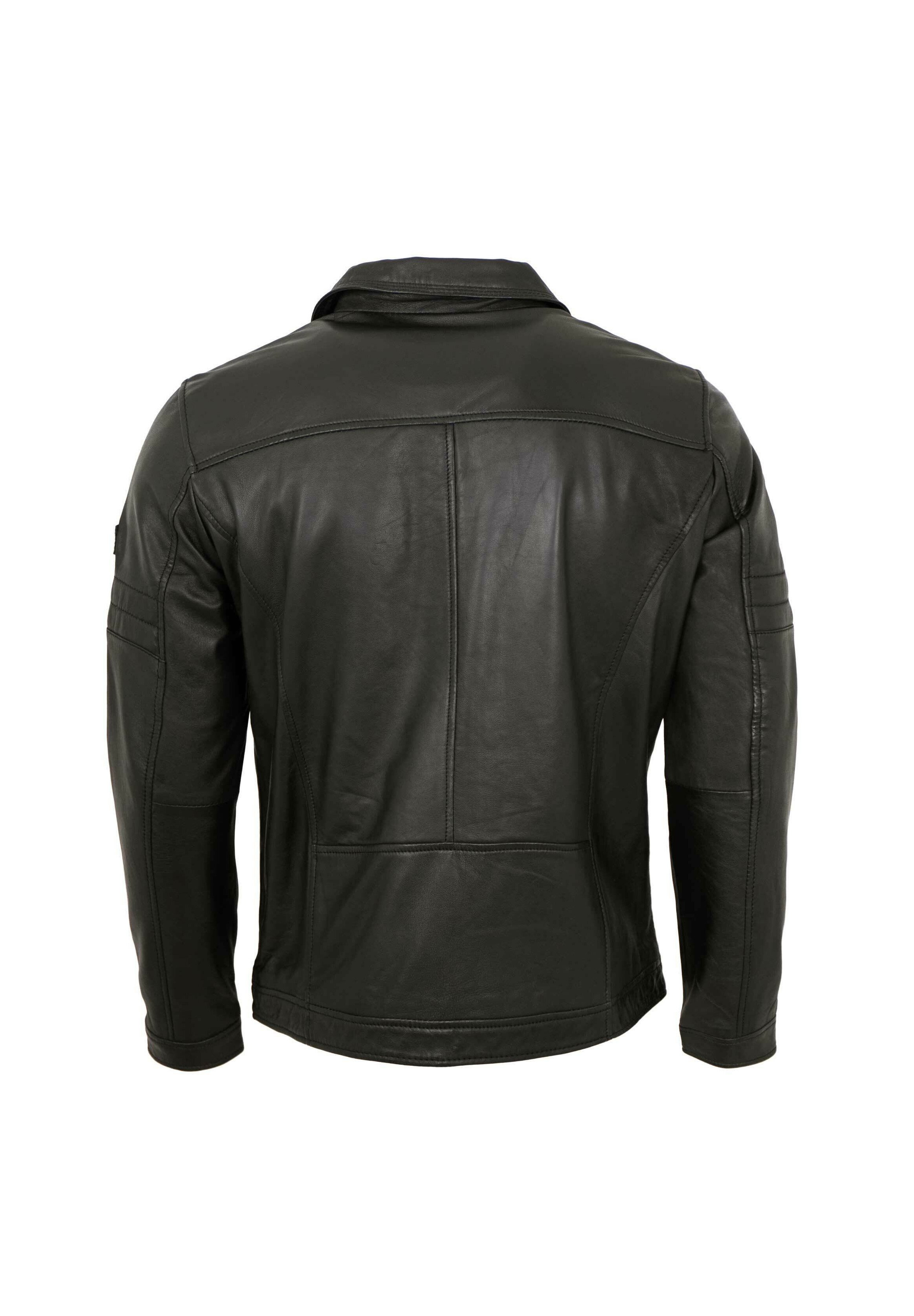 【PELLICULE】 mat leather taste jk Nicky Jacket - Vegan Leather :: Brown – M.M.LaFleur